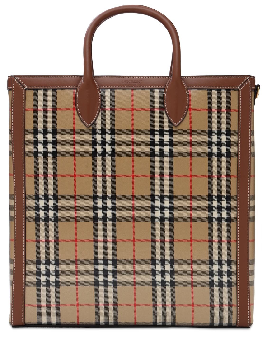 burberry coated canvas bag