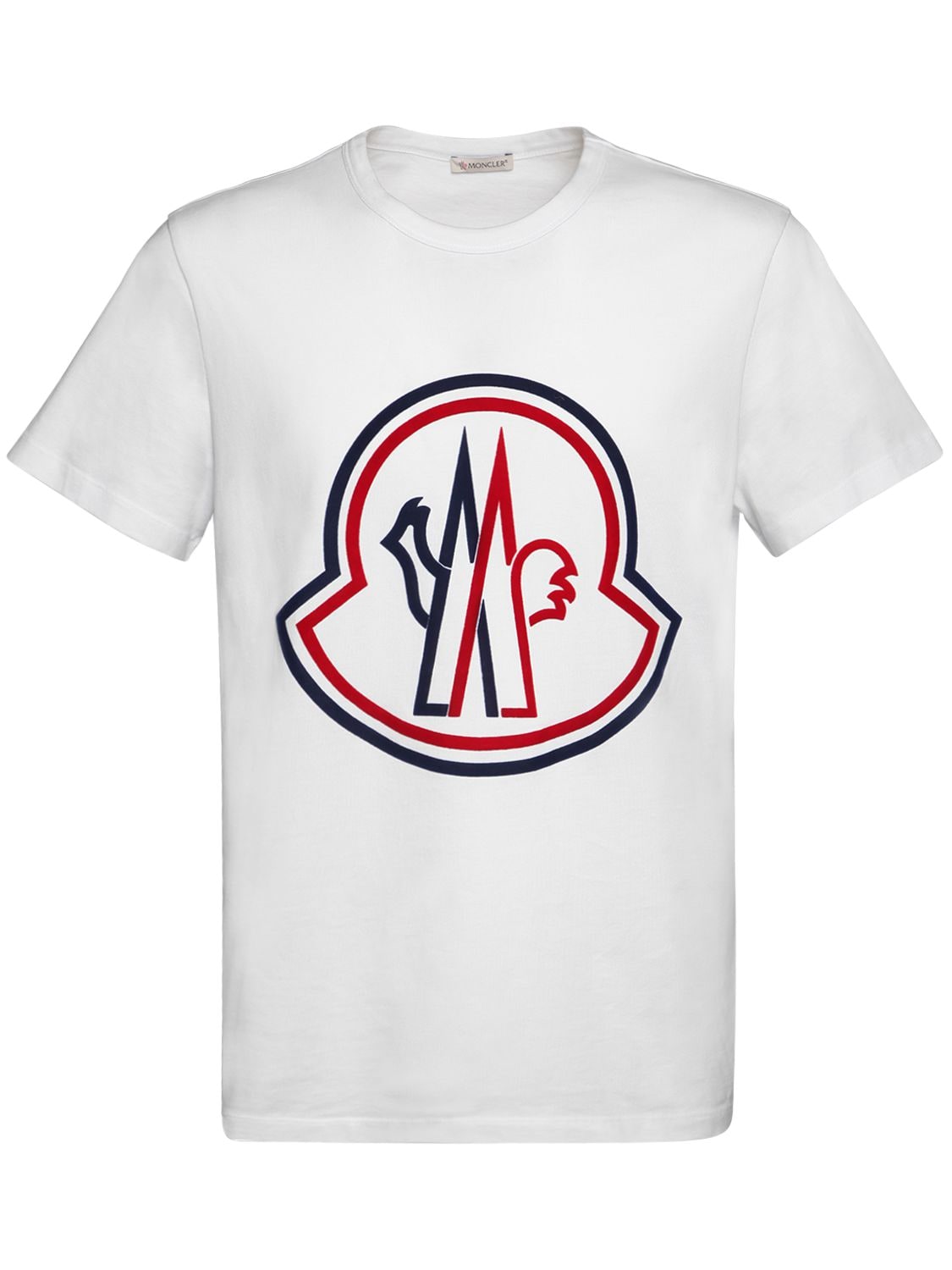 Moncler Big Logo Cotton Jersey T-shirt 