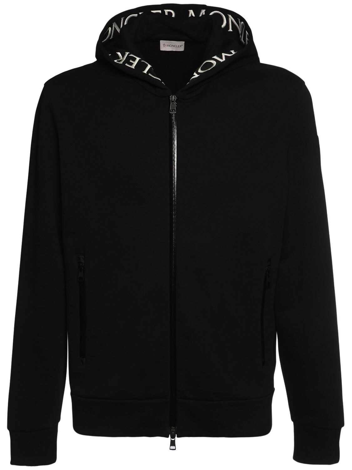 moncler zip up hoodie