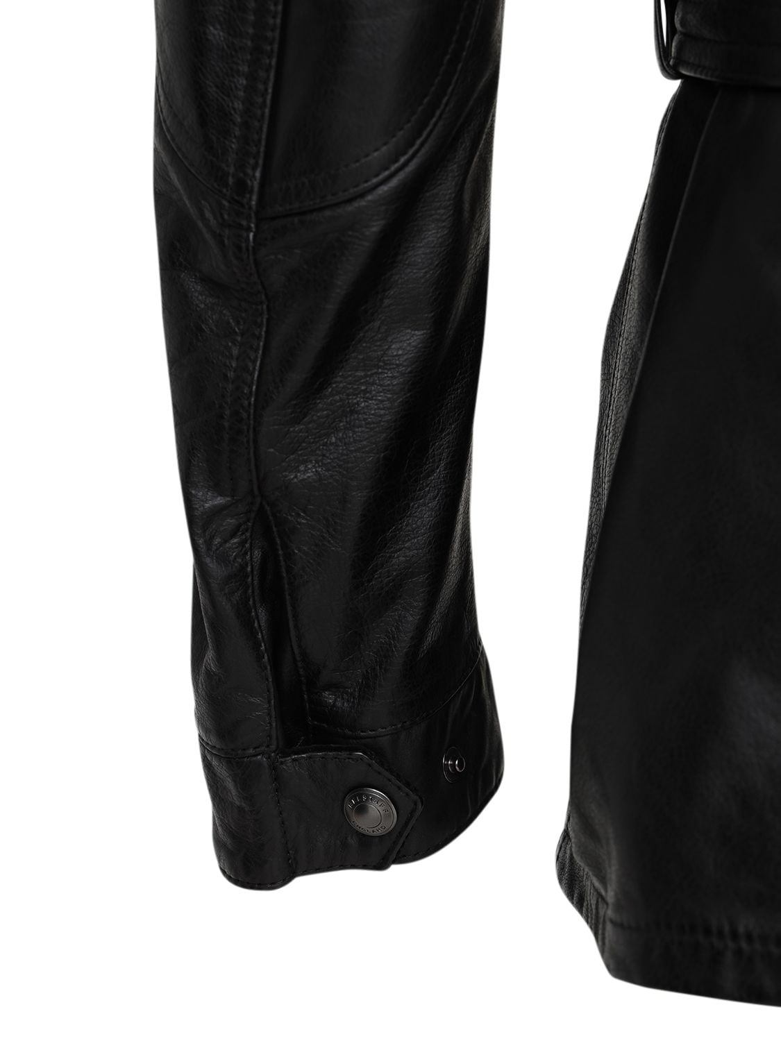 Shop Belstaff Trialmaster Panther 2.0 Leather Jacket In Black