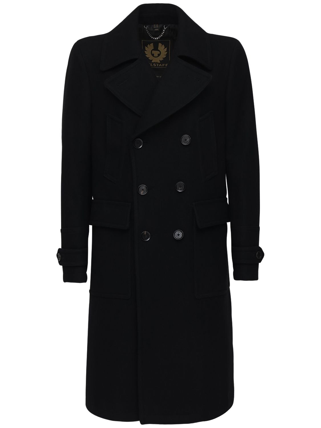 Belstaff Mildford Wool & Cashmere Coat In Black