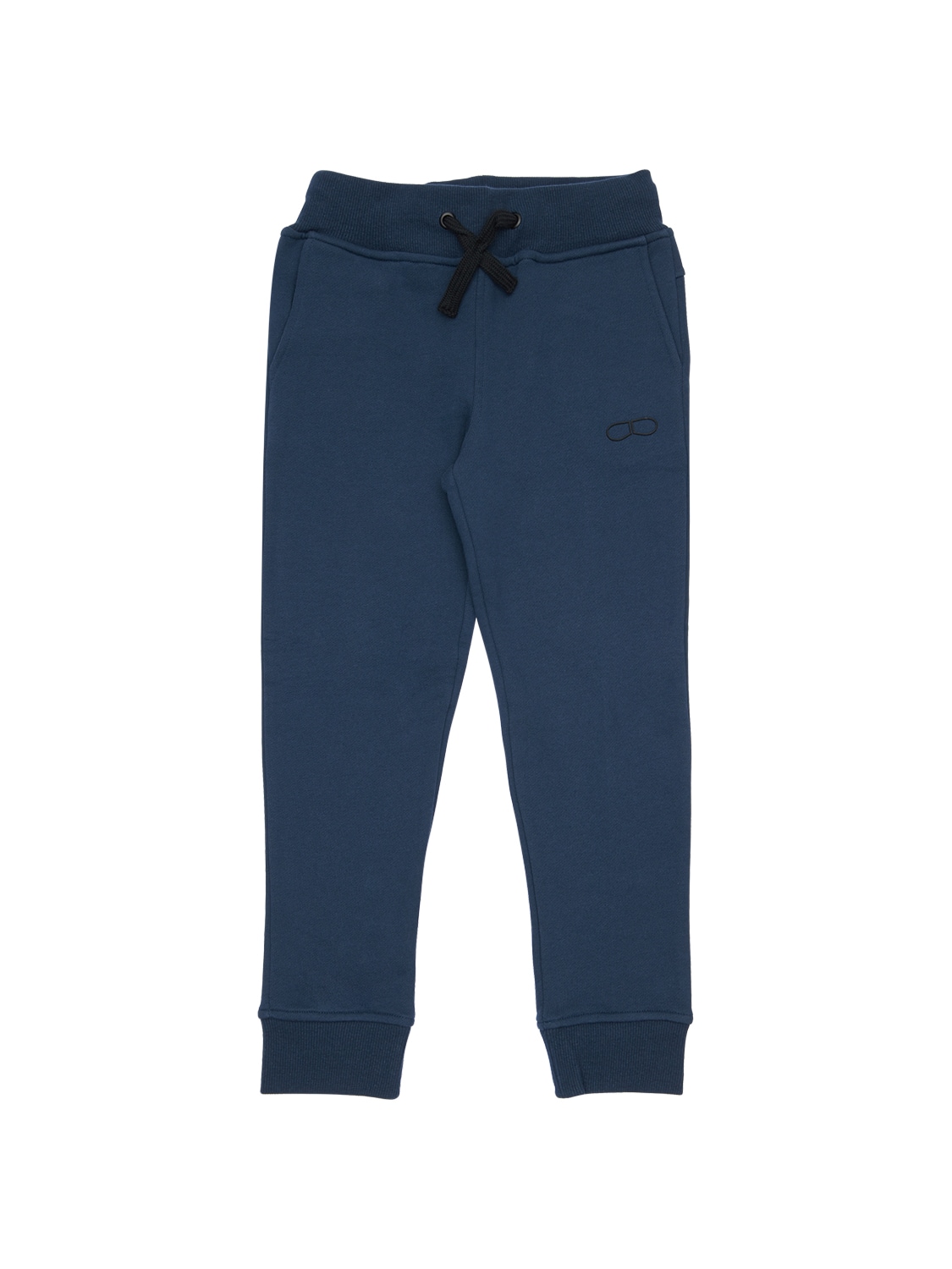 Ai Riders On The Storm Kids' Cotton Sweatpants In Navy