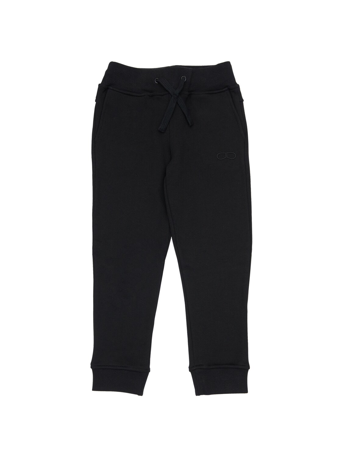 Ai Riders On The Storm Kids' Cotton Sweatpants In Black