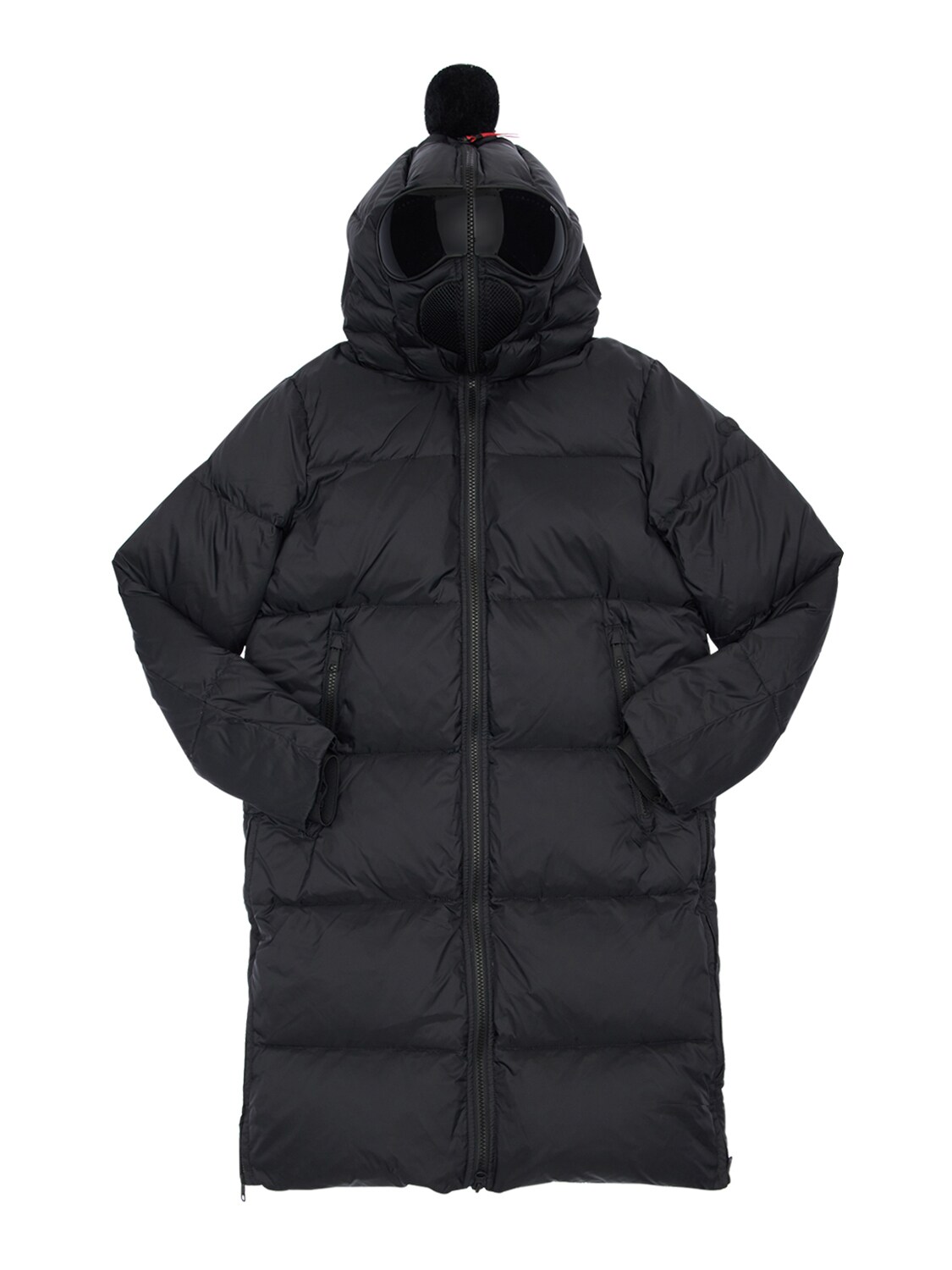 Ai Riders On The Storm Kids' Water Repellent Nylon Down Coat In Black