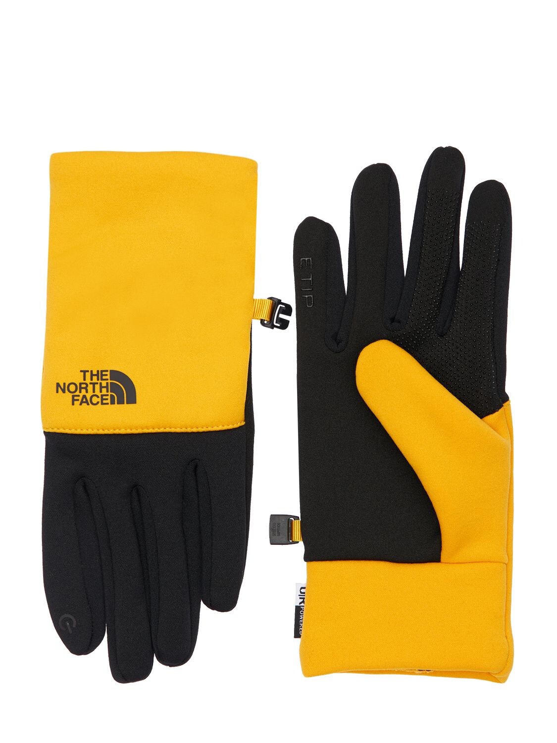 The North Face Etip Recycled Gloves In 黄色