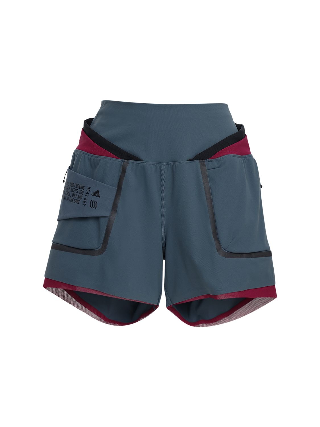 Adidas Originals 4inch Prime Heat.ready Shorts In Tortora,multi