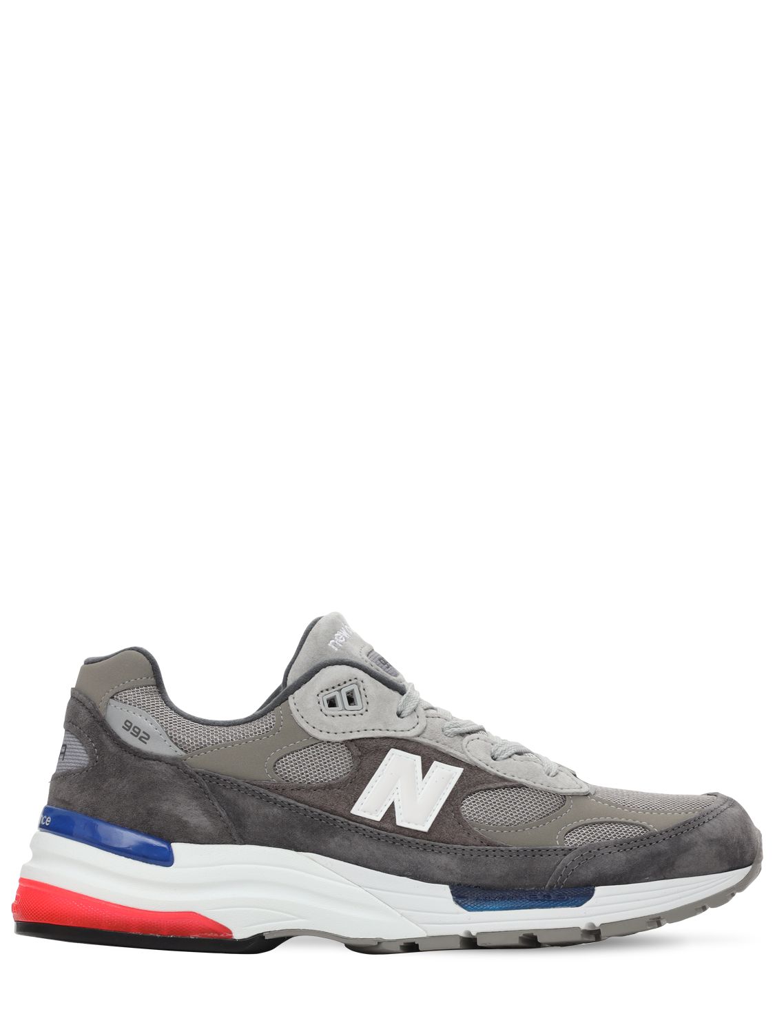 New Balance 992 Sneakers In Grey,blue