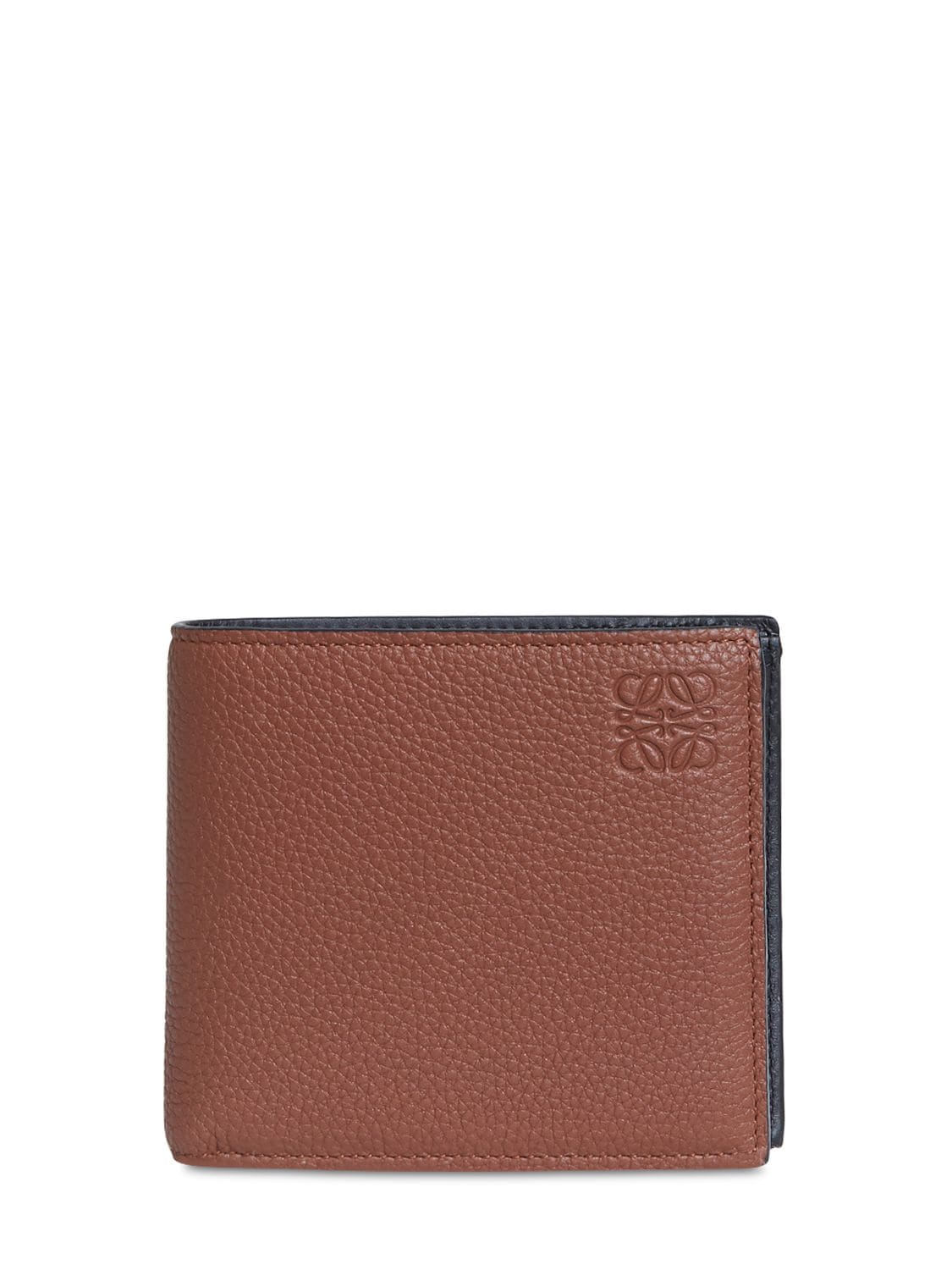 Loewe Logo Leather Billfold Coin Wallet In Cognac | ModeSens