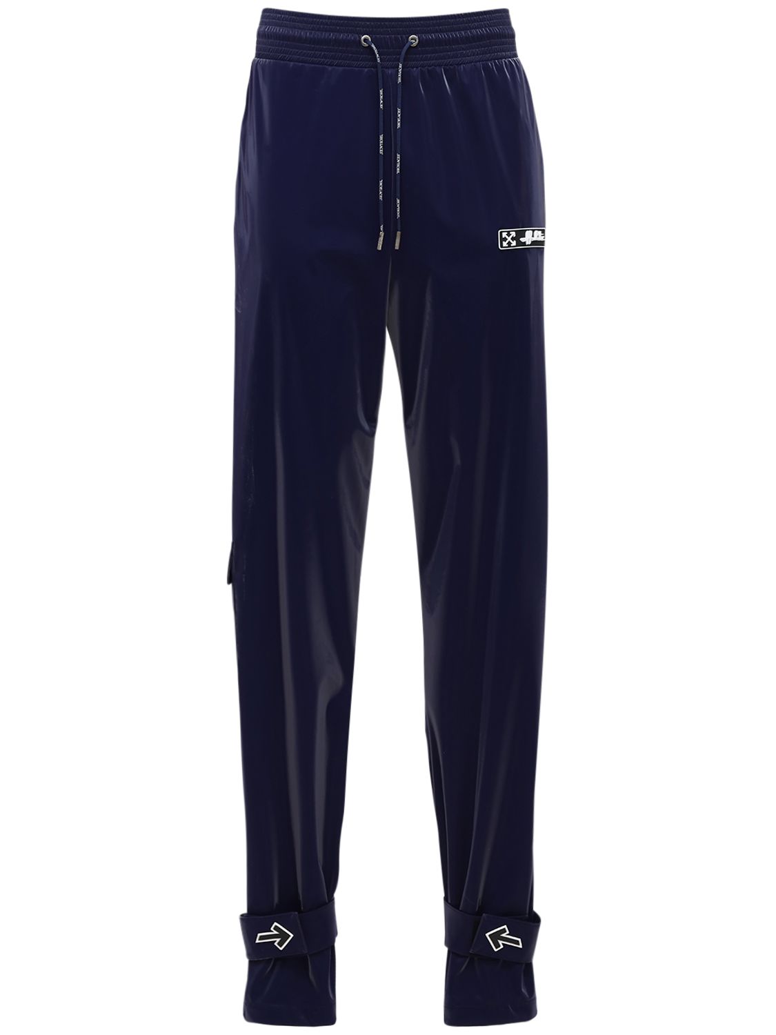 off white blue pants