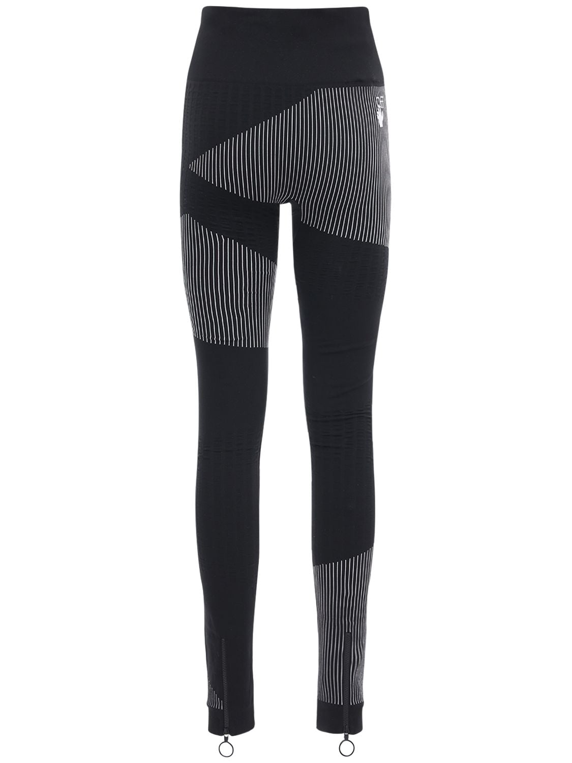 Shop Off-white Athleisure Seamless Leggings In Schwarz