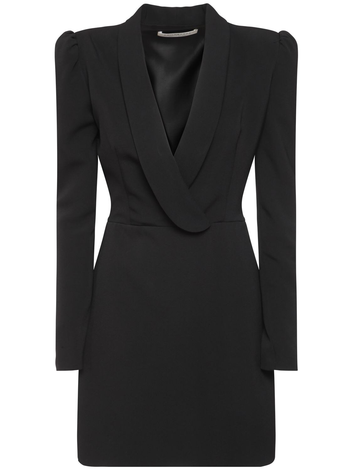 PHILOSOPHY DI LORENZO SERAFINI STRETCH CREPE BLAZER MINI DRESS,72I4TE025-NTU10