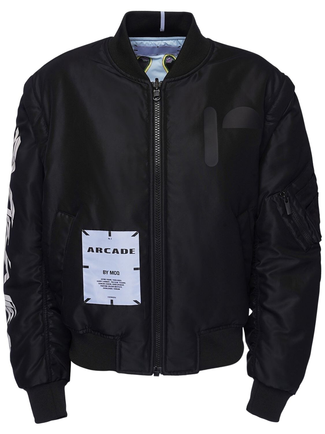Mcq By Alexander Mcqueen Arcade Reversible Tech Nylon Jacket In 