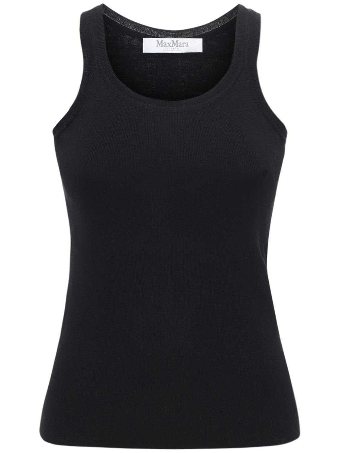 plain black tank top