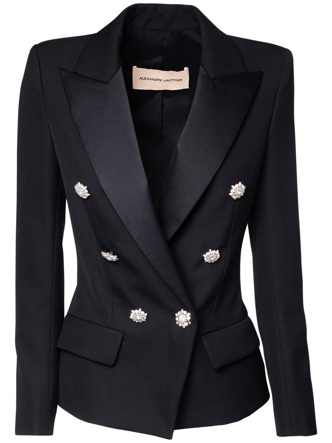 Blazer Aus Grain De Poudre