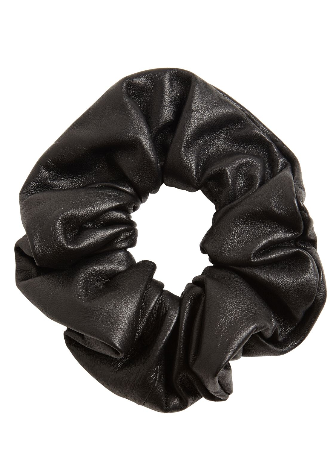JIL SANDER LEATHER SCRUNCHIE,72I5CH018-MDAX0