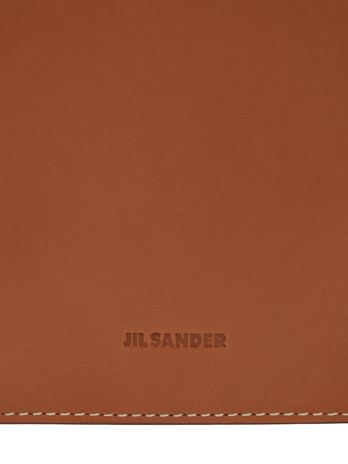 JIL SANDER HOLSTER VEGETABLE LEATHER SHOULDER BAG