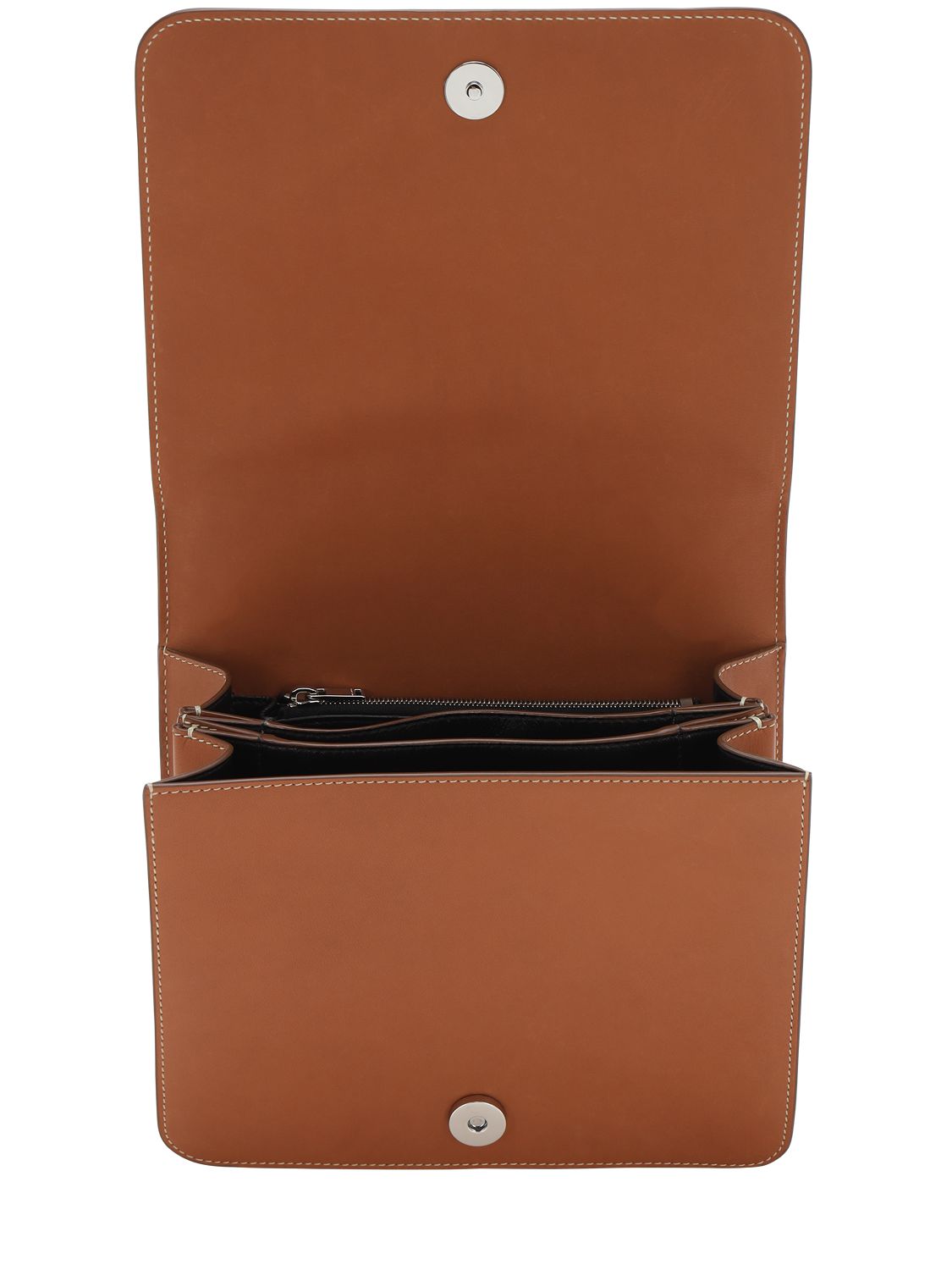 JIL SANDER HOLSTER VEGETABLE LEATHER SHOULDER BAG