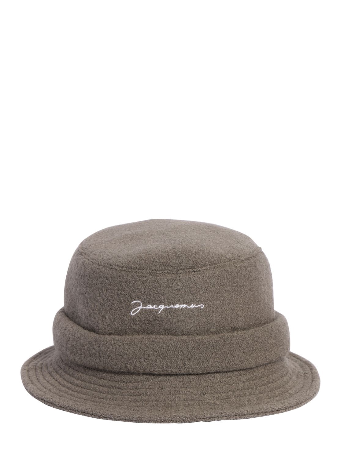 JACQUEMUS “LE BOB JACQUEMUS”羊毛帽子,72I5CK039-ODGW0