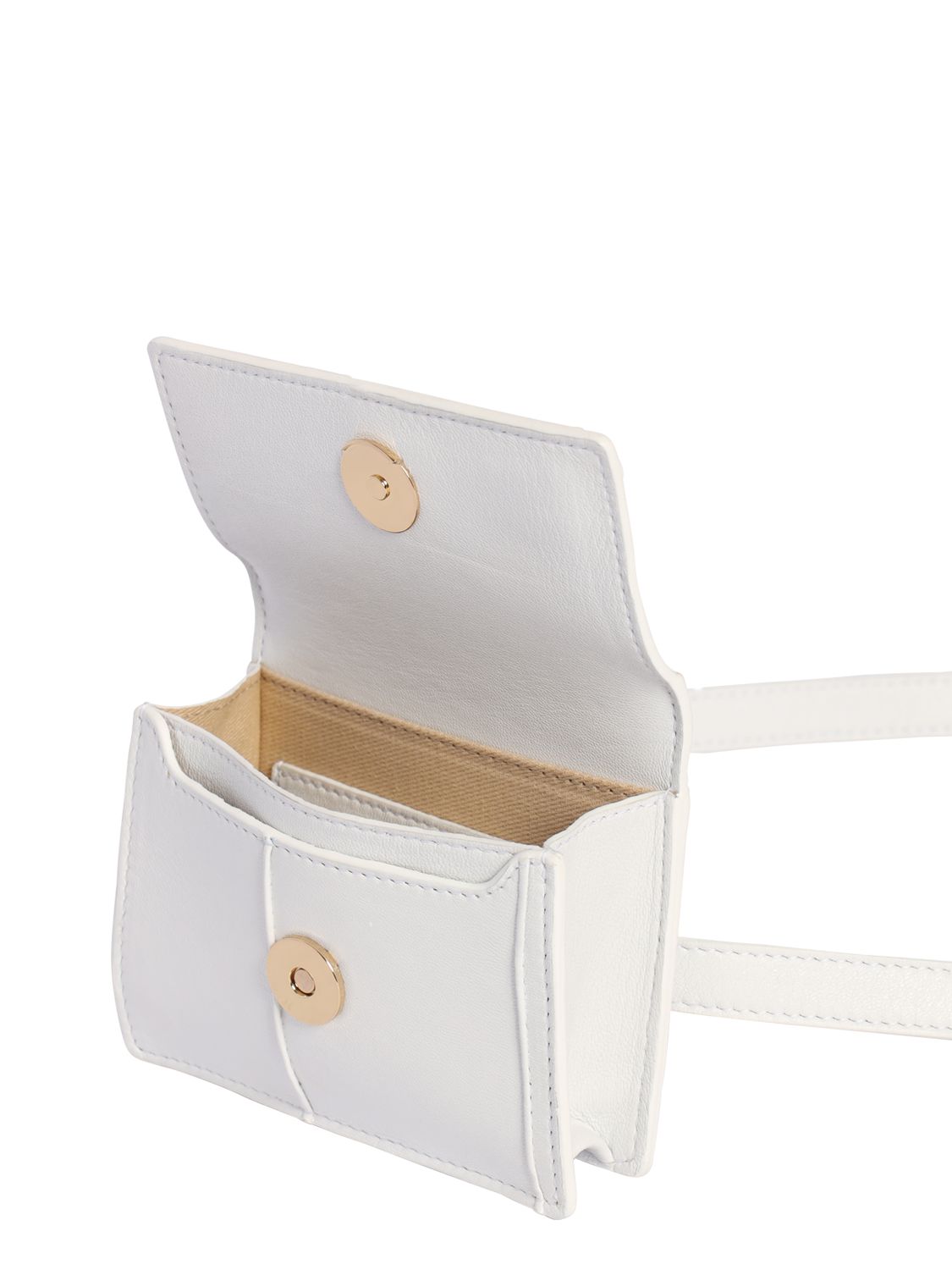 JACQUEMUS LA CEINTURE BELLO LEATHER BELT BAG