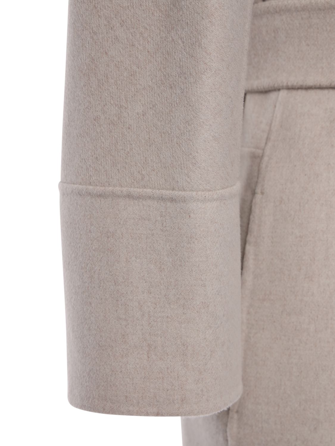 MAX MARA ARONA BELTED WOOL COAT