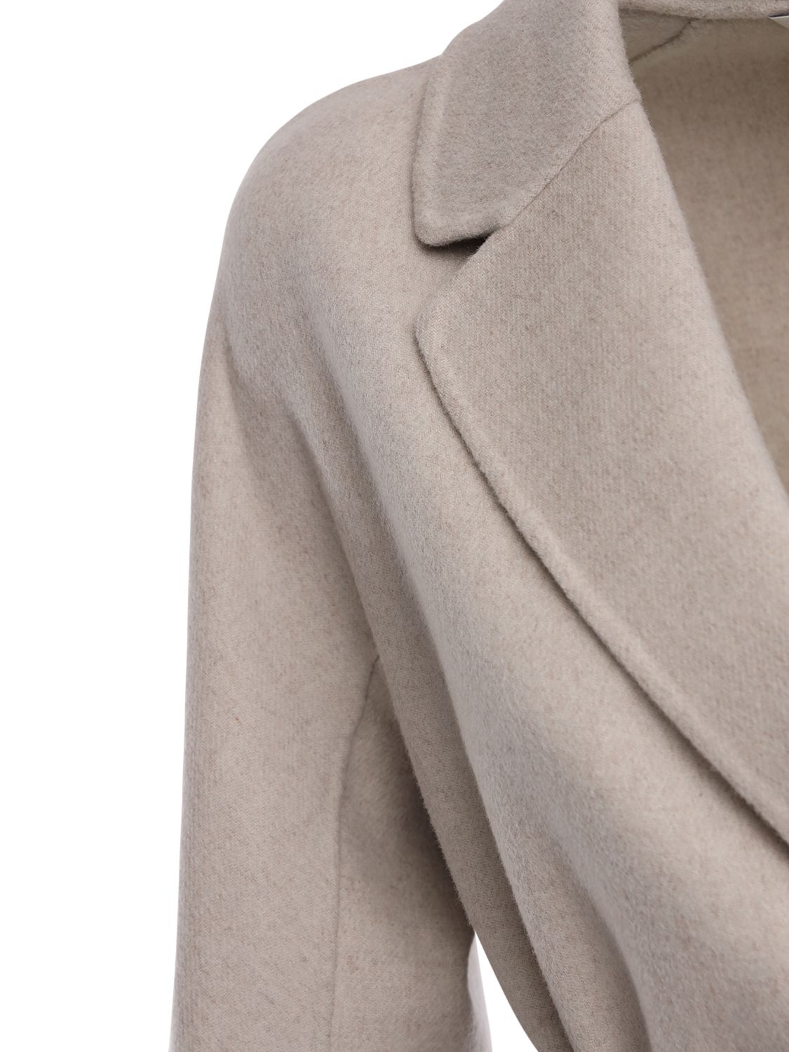 MAX MARA ARONA BELTED WOOL COAT