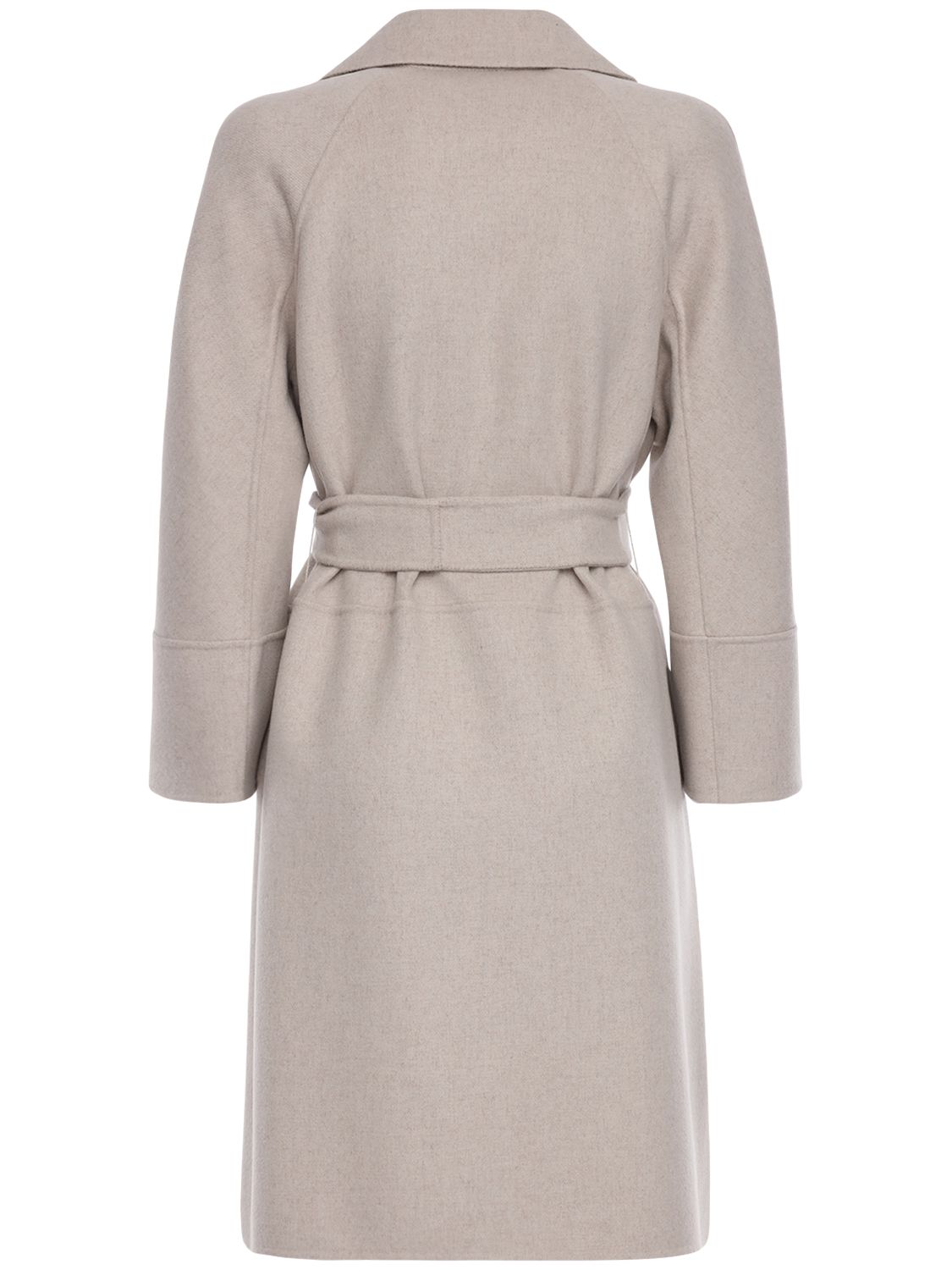 MAX MARA ARONA BELTED WOOL COAT