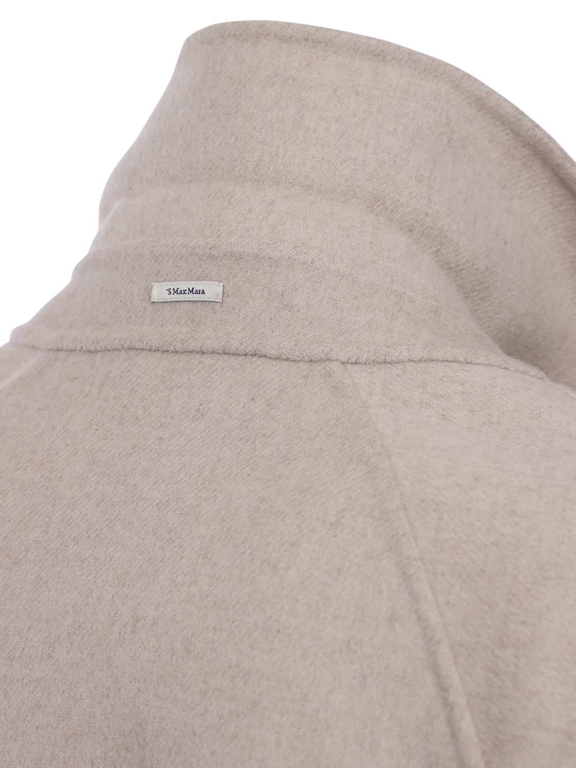 MAX MARA ARONA BELTED WOOL COAT