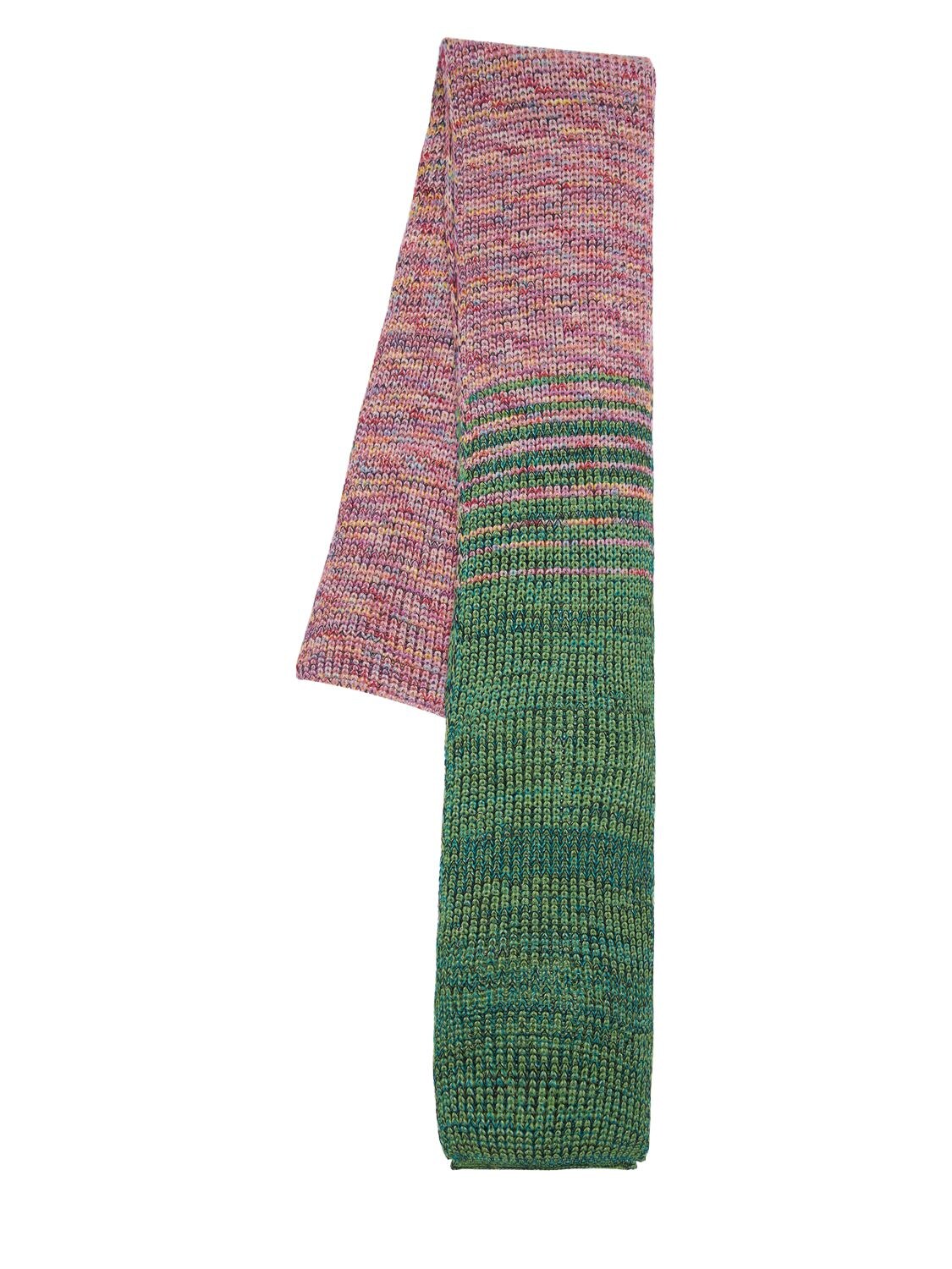 MISSONI 多色羊毛混纺针织围巾,72I5L2007-MQ2