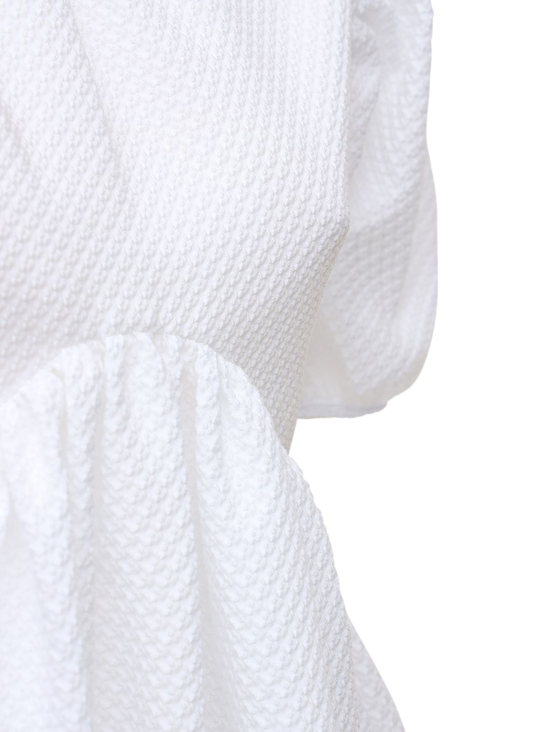 CECILIE BAHNSEN THELMA CLOQUÉ MIDI DRESS