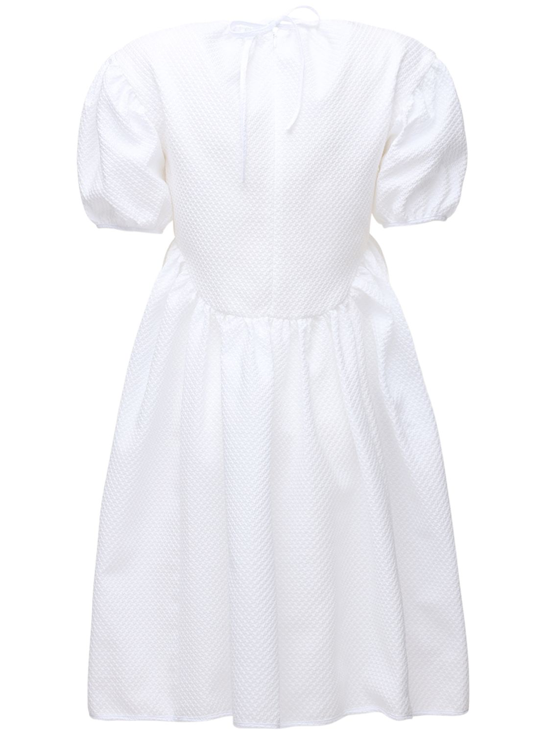 CECILIE BAHNSEN THELMA CLOQUÉ MIDI DRESS