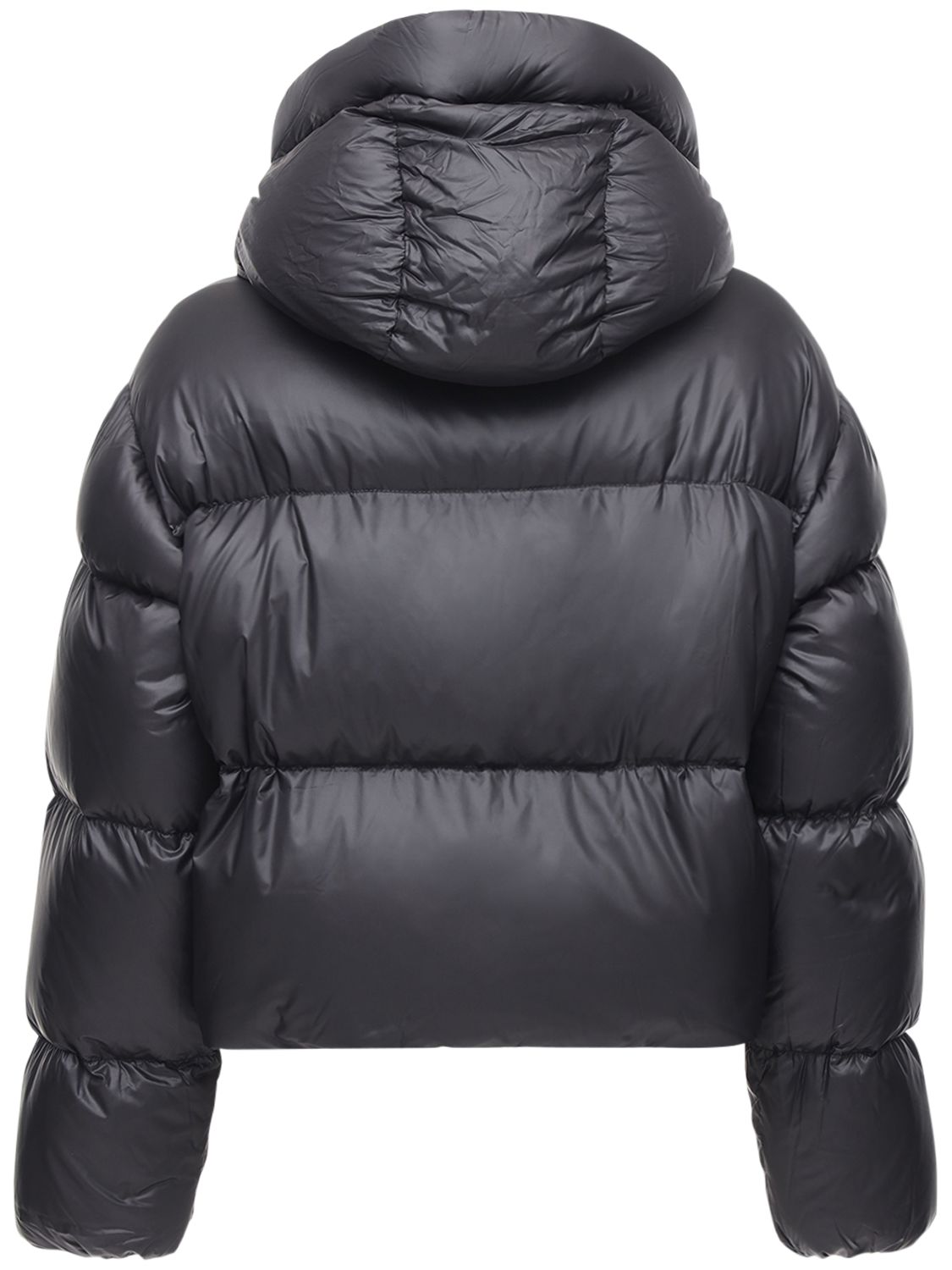 duvetica "diadema due"尼龙羽绒服 in black | modesens