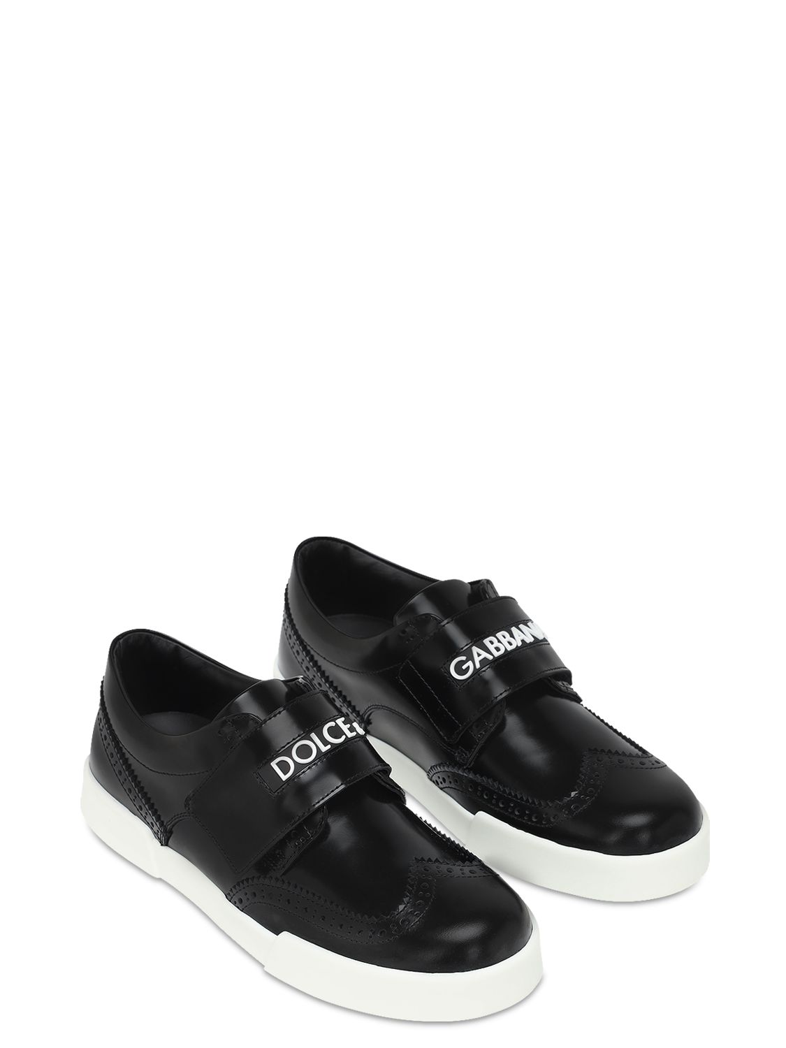 Riemensneakers Aus Leder