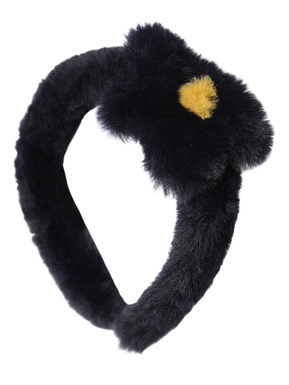 IL GUFO FAUX FUR HEADBAND,72I8Z9130-NDKYMG2