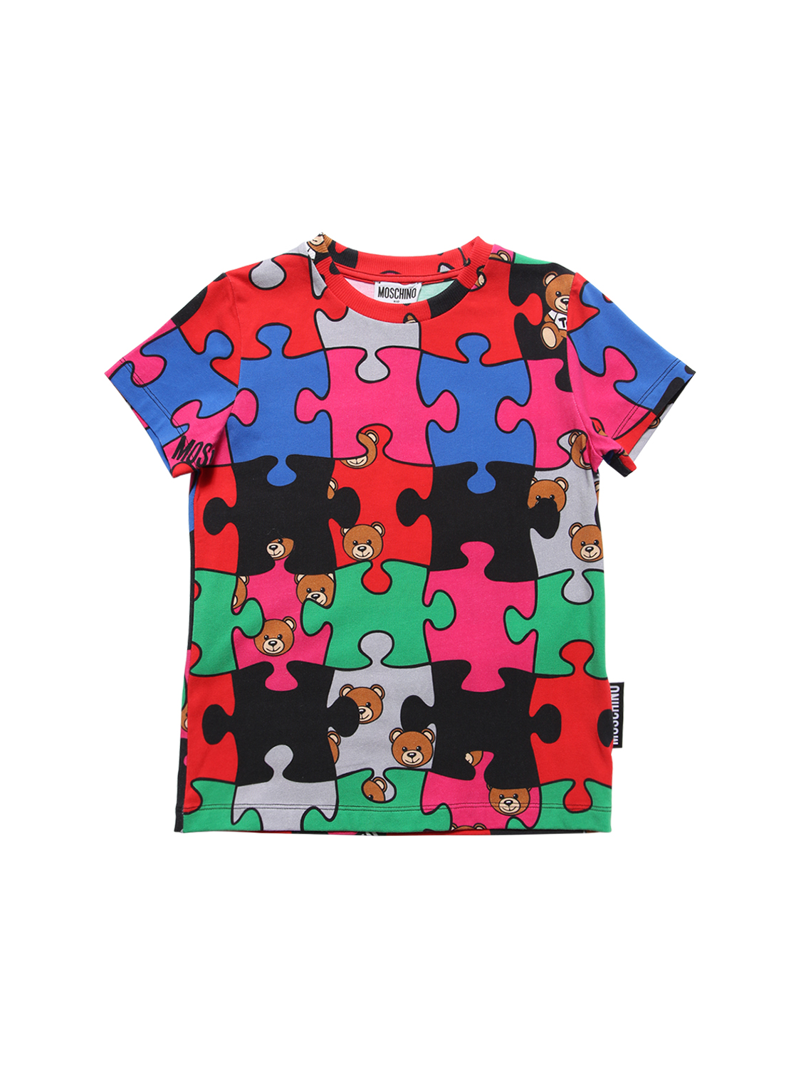 Bedrucktes T-shirt Aus Baumwolljersey