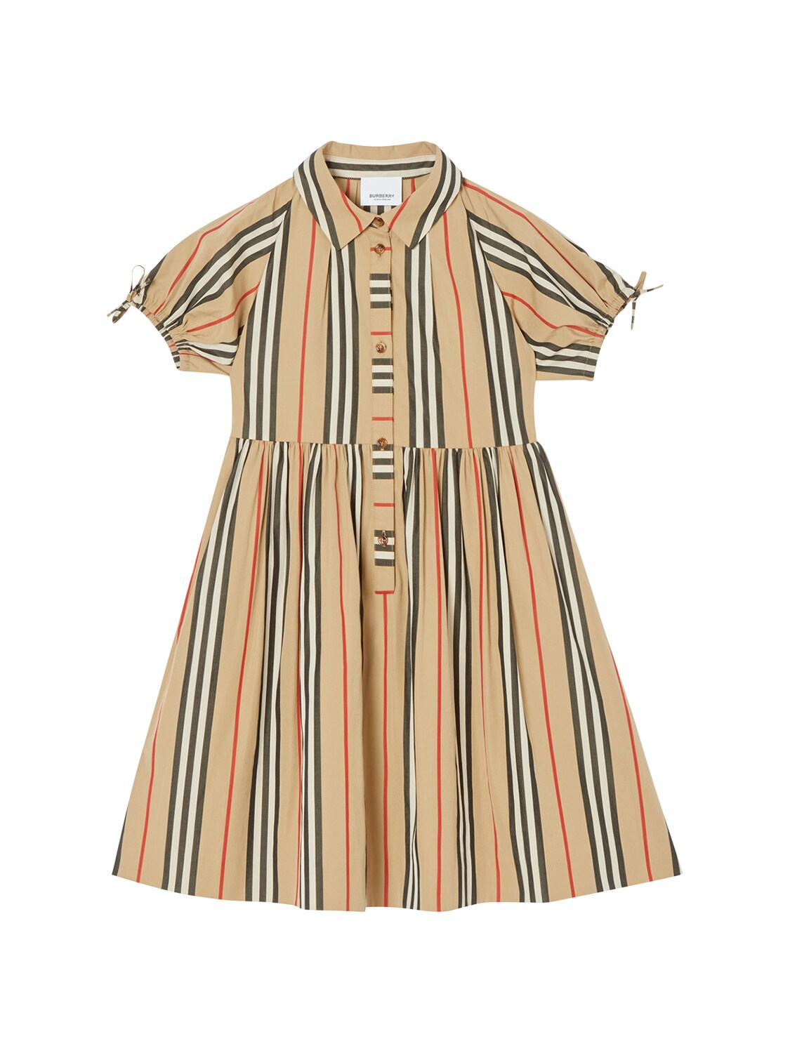 Signature Stripes Cotton Poplin Dress