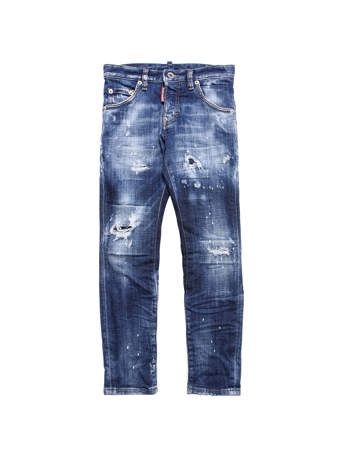 dsquared2 painted jeans