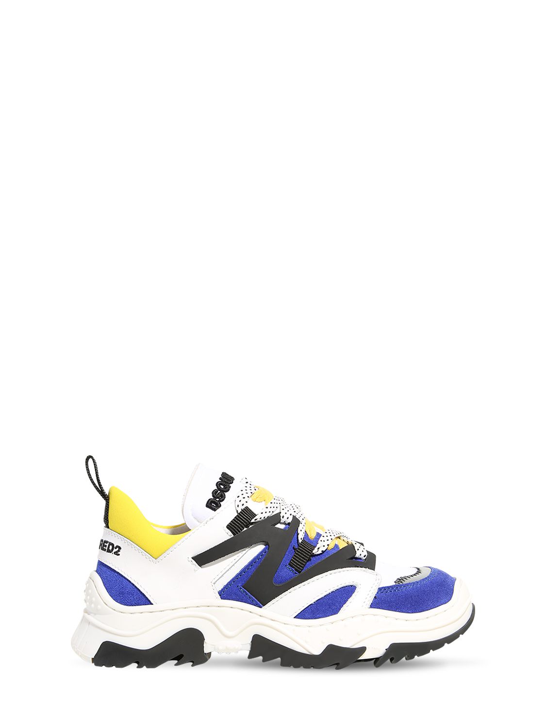 Sneakers Aus Neopren Und Leder