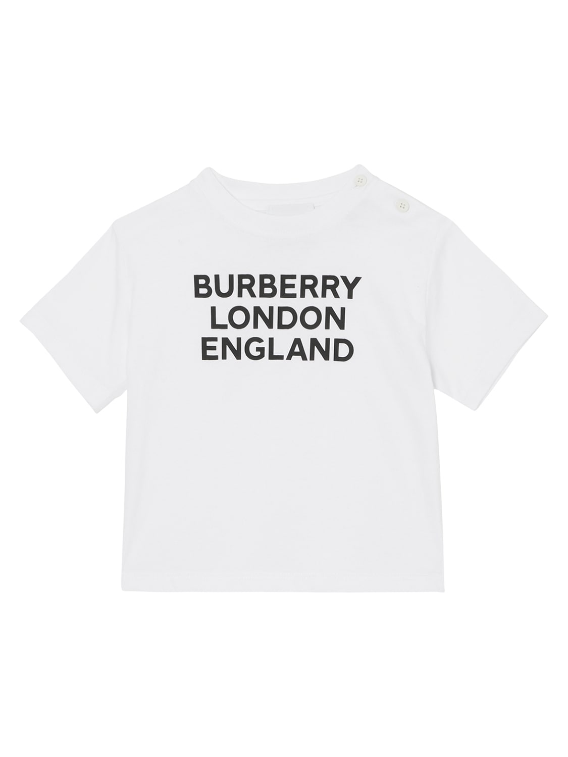 BURBERRY LOGO印花棉质平纹针织T恤,72I937011-QTE0NJQ1
