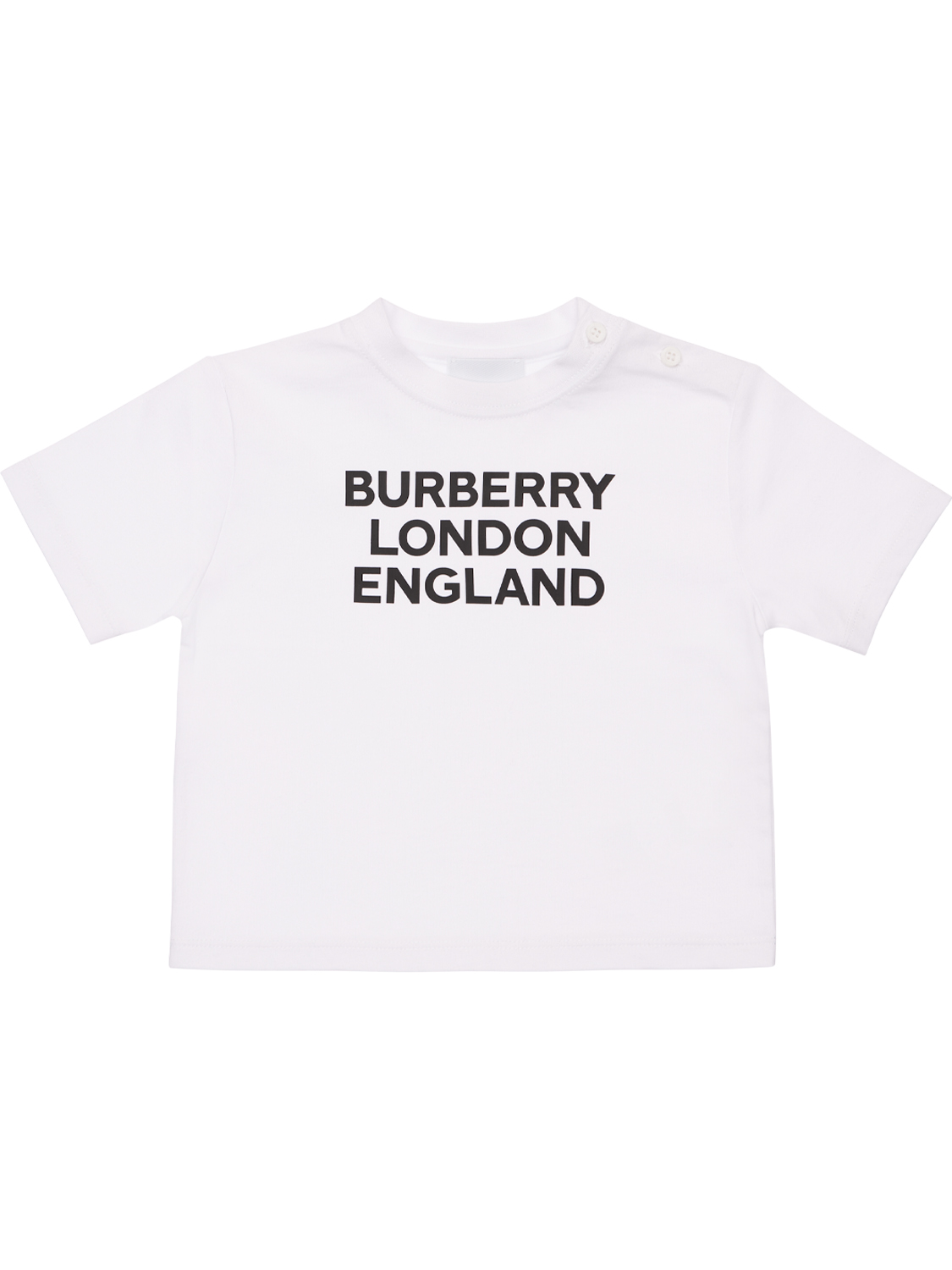T-shirt Aus Baumwolljersey Mit Logodruck