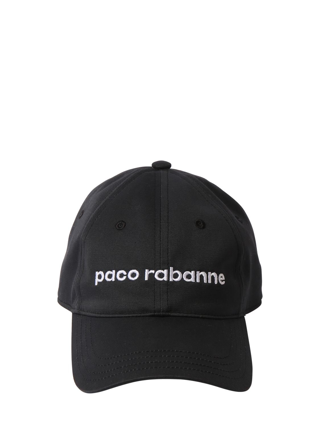 PACO RABANNE LOGO棉质帽子,72I99M022-UDAWMQ2