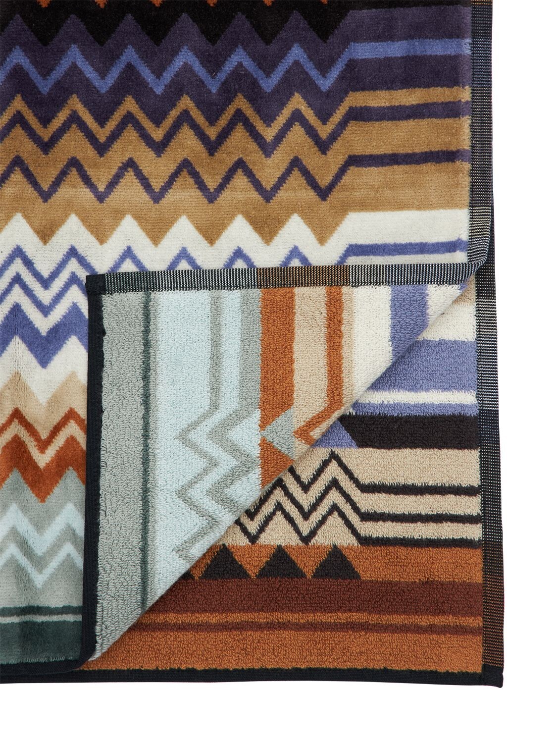 Shop Missoni Home Collection Giacomo Cotton Bathmat In Multicolor