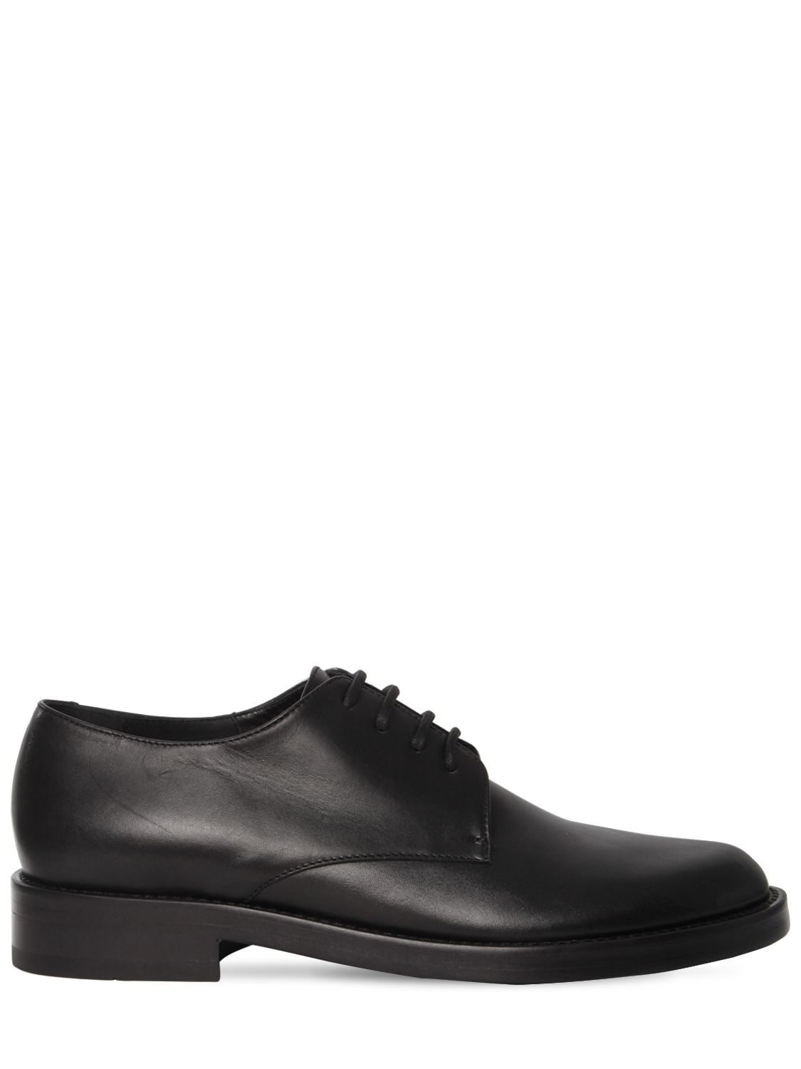 ANN DEMEULEMEESTER 30MM LEATHER LACE-UP SHOES,72IA5I004-MDK50