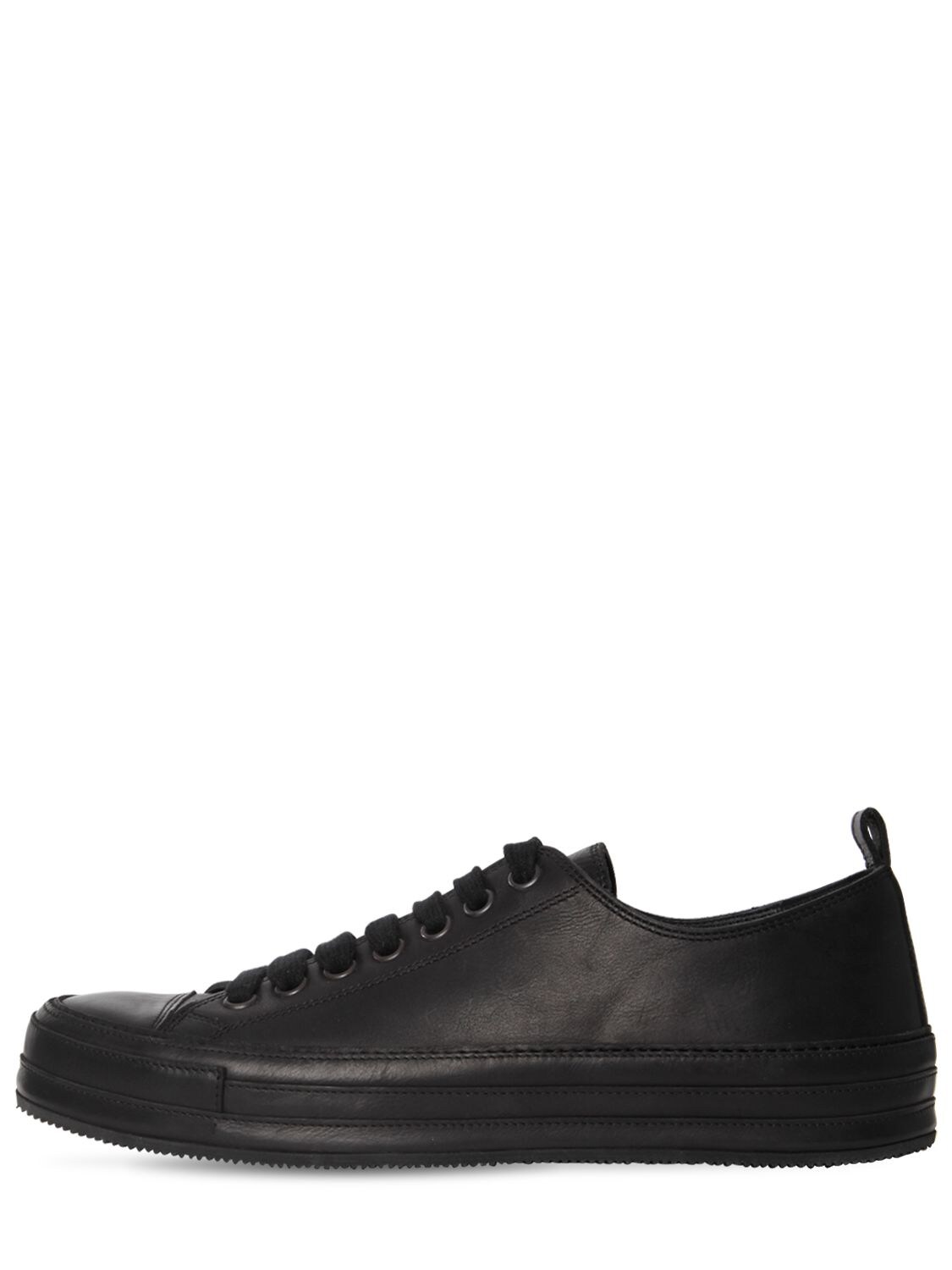 ANN DEMEULEMEESTER LEATHER LOW SNEAKERS,72IA5I007-MDK50