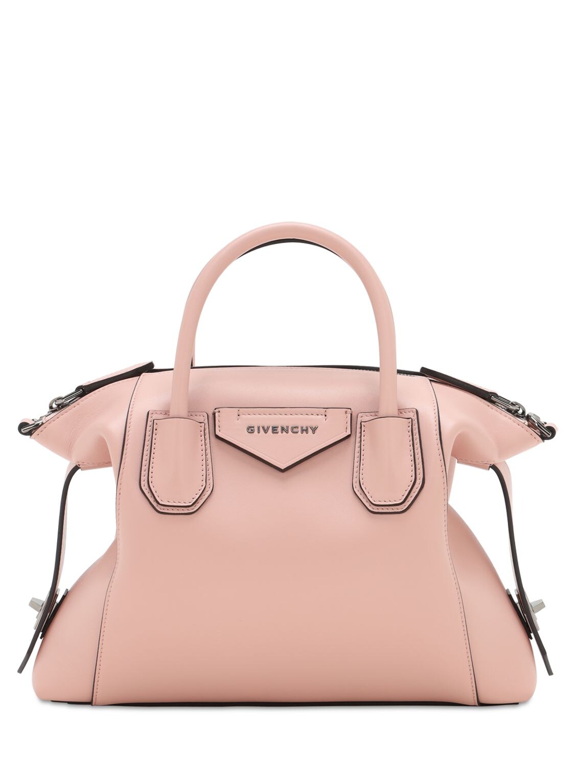Givenchy Antigona Small Leather Bag In Pink | ModeSens