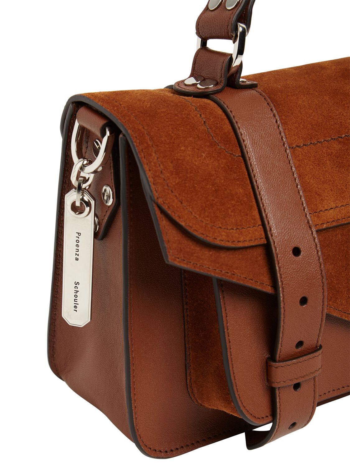 Proenza Schouler PS1 Mini Luxe Leather Satchel Bag