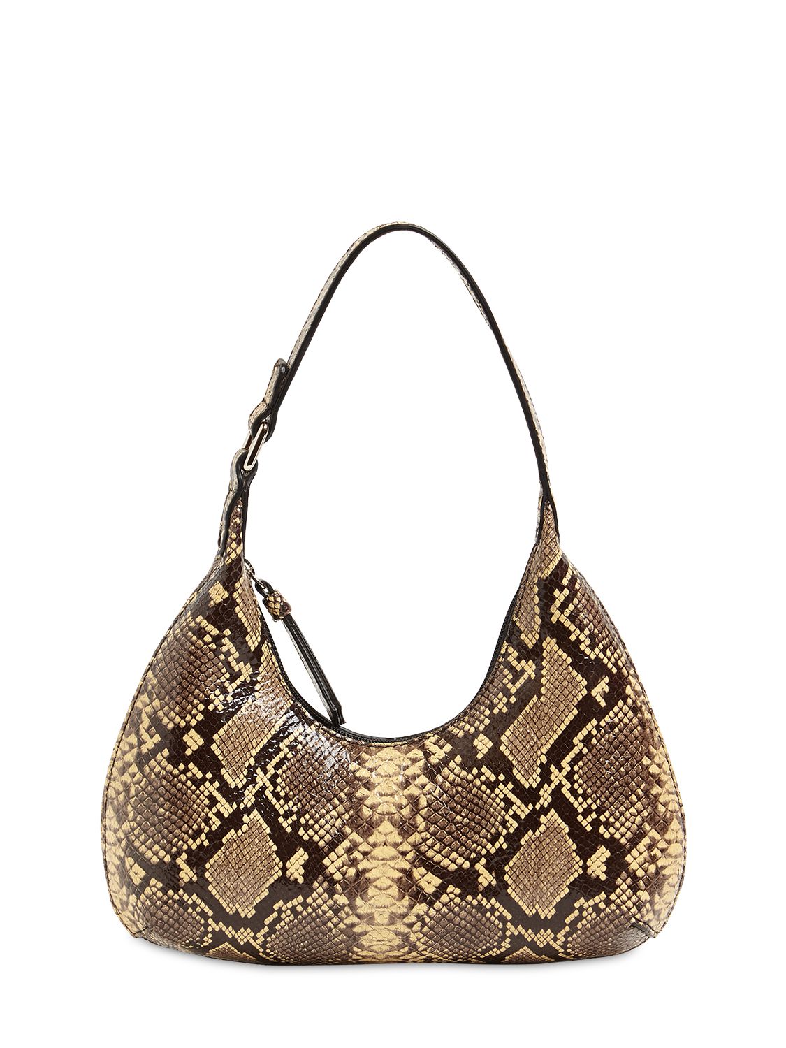 snakeskin leather bag