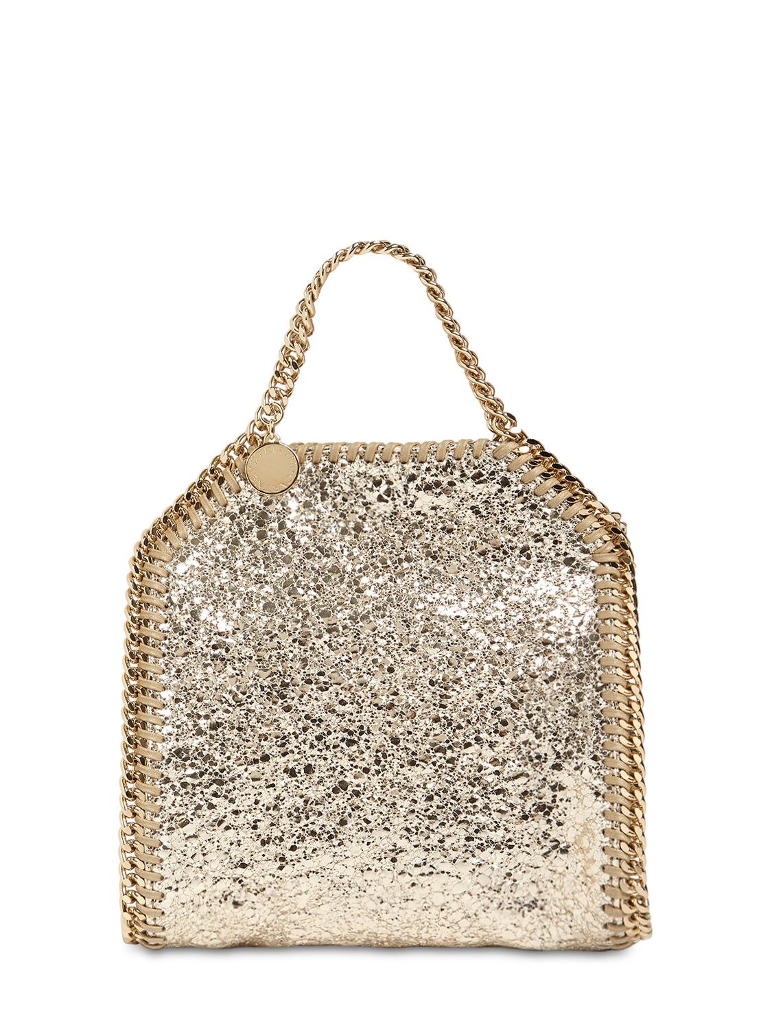 gold stella mccartney bag