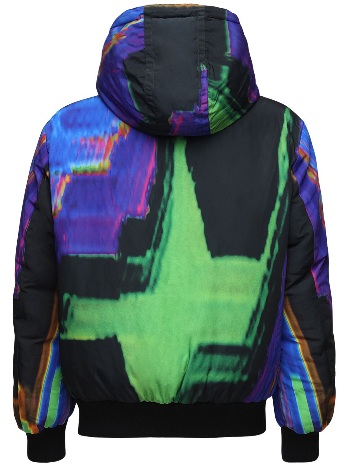 DIESEL Graphic-Print Padded Jacket