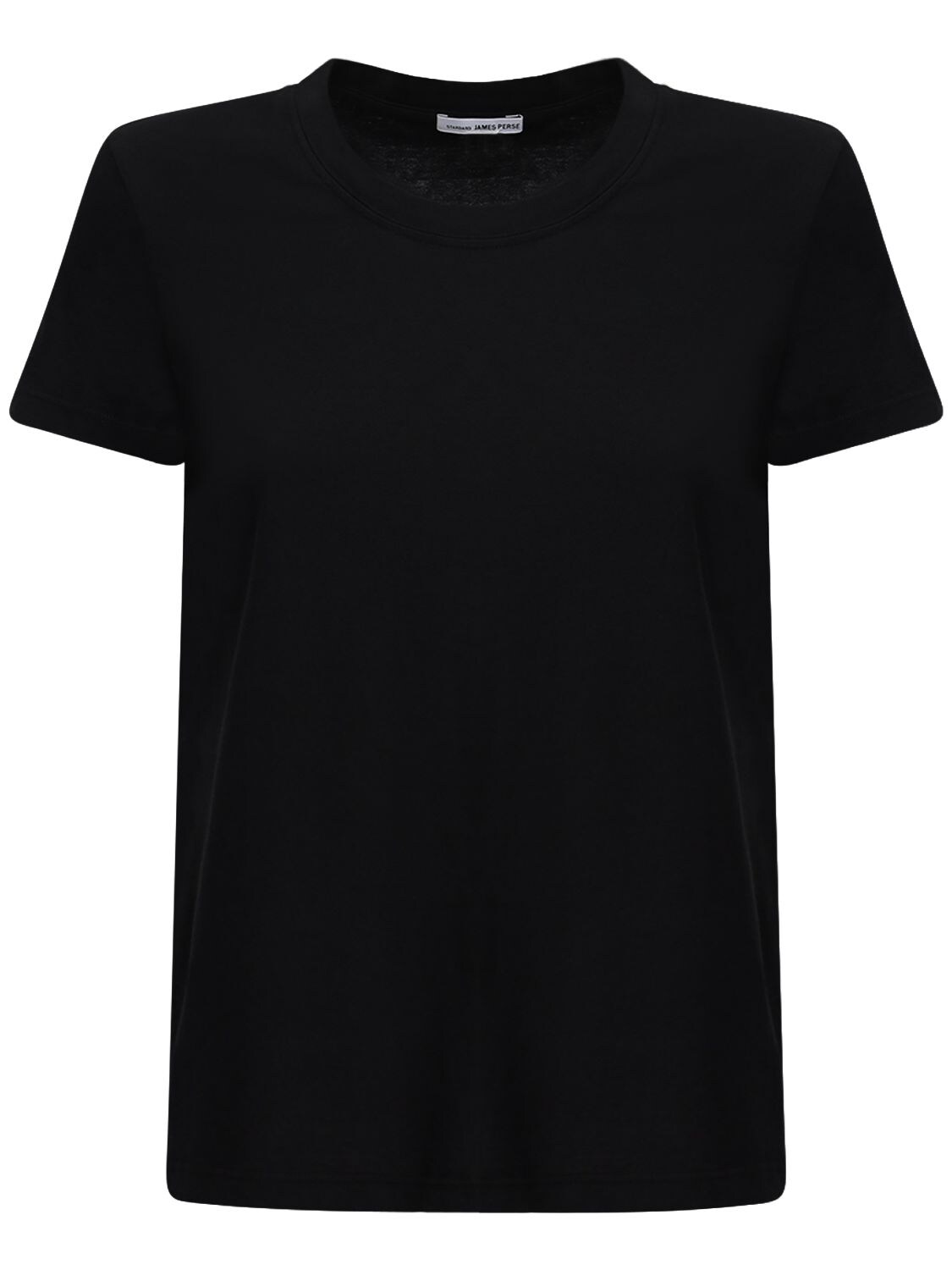 James Perse Little Boy Cotton Jersey T-shirt In Black