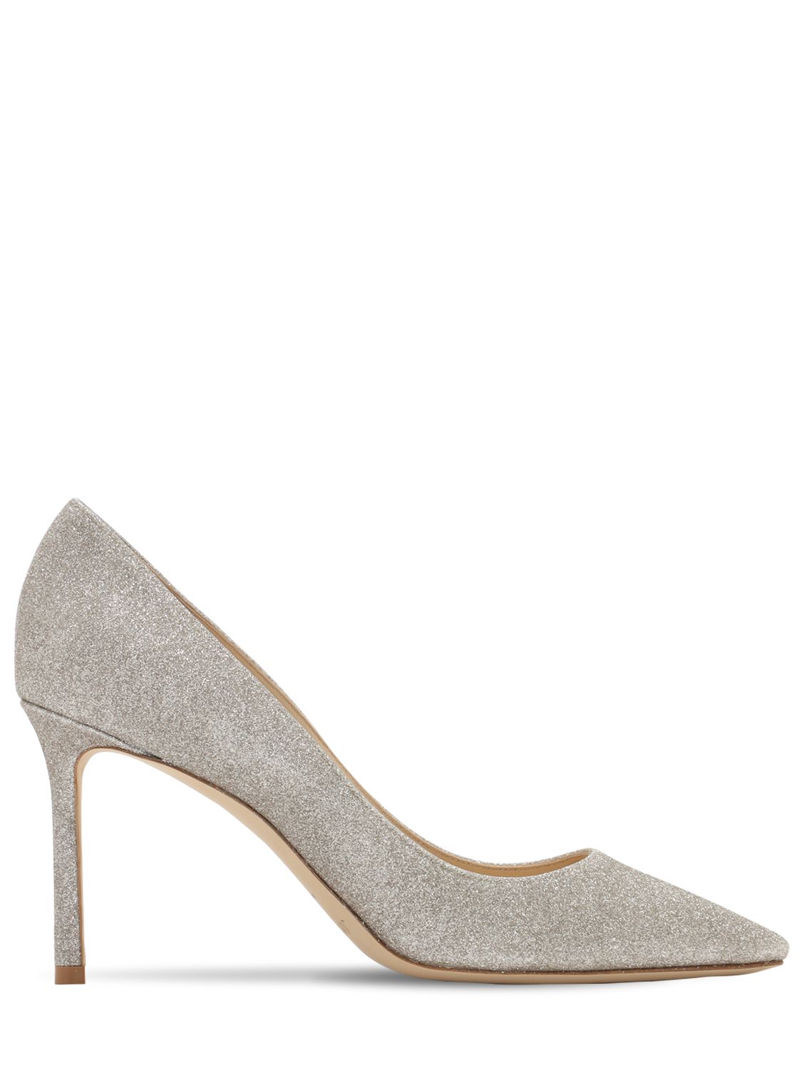 jimmy choo glitter pumps